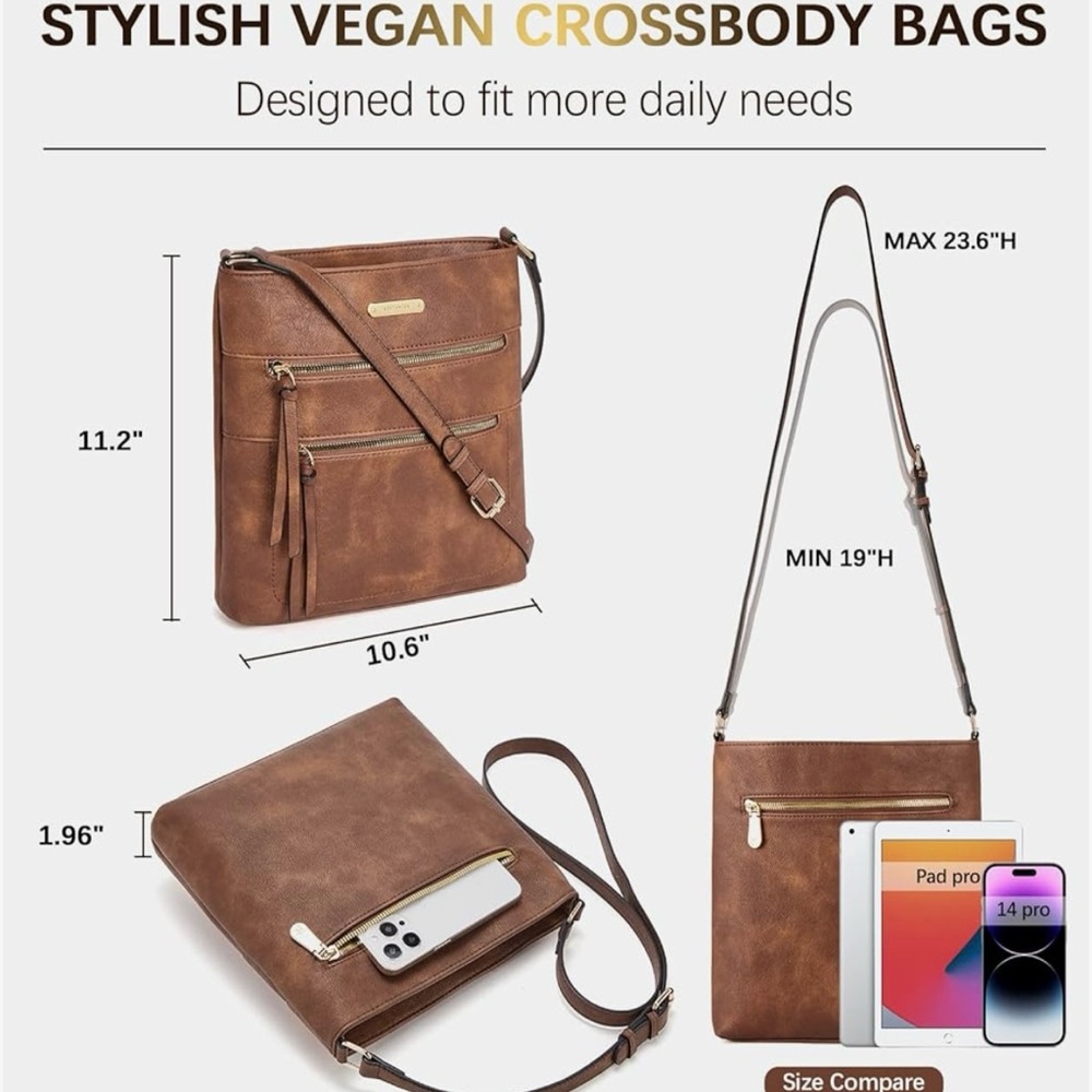 ✨NWOT✨ Crossbody Bag - Picture 3 of 10